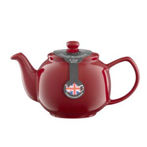 TEIERA ROSSA DA 6 TAZZE - PRICE & KENSINGTON