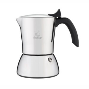 CAFFETTIERA MOKA INOX 2 TAZZE MISS PERLA INDUZIONE - FOREVER